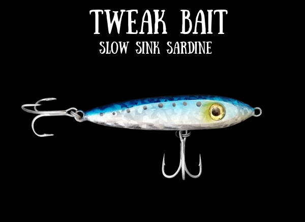 Tweak Bait - Affondamento lento (sotto la superficie)