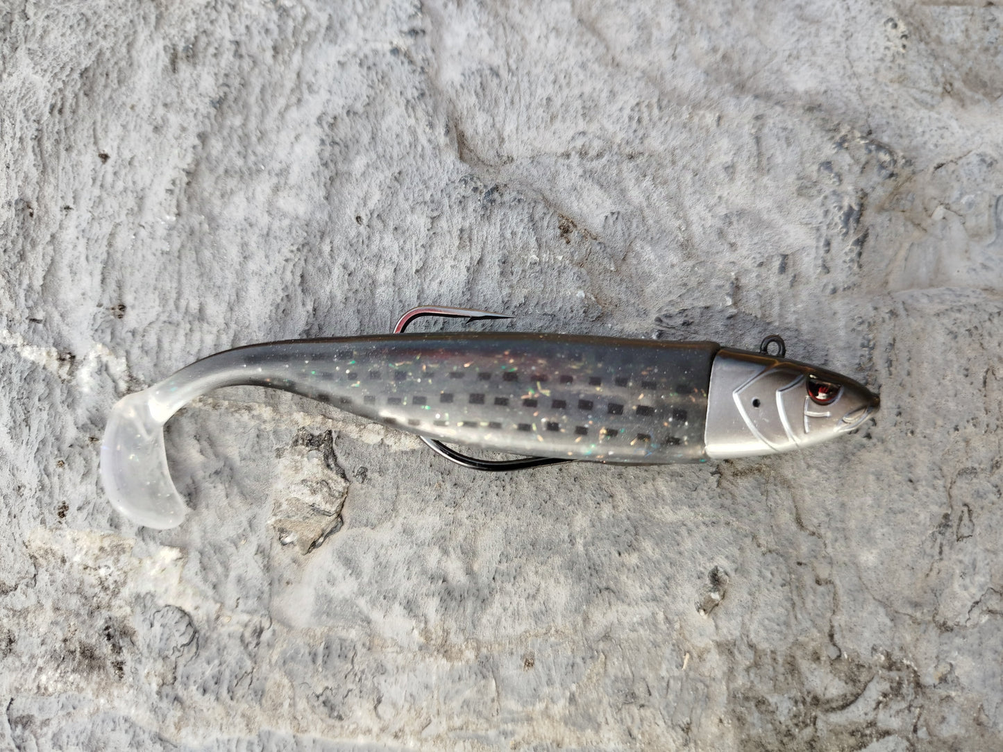 Waylander - Mean Minnow x3 de plástico blando con cabeza plomada (sin plomo)
