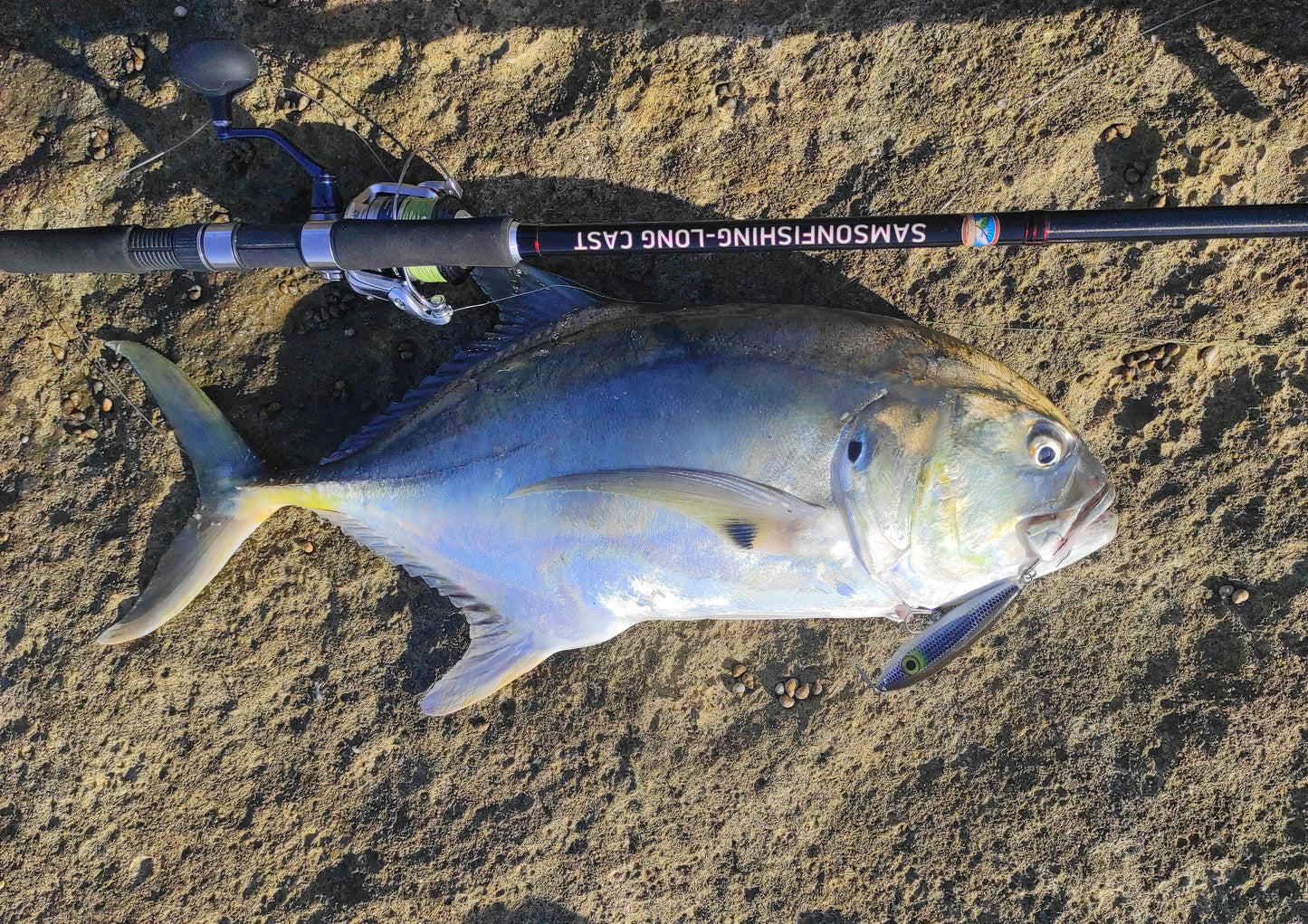 Canne à lancer Samson Long Cast 12 pieds - TODOS 30-100 g