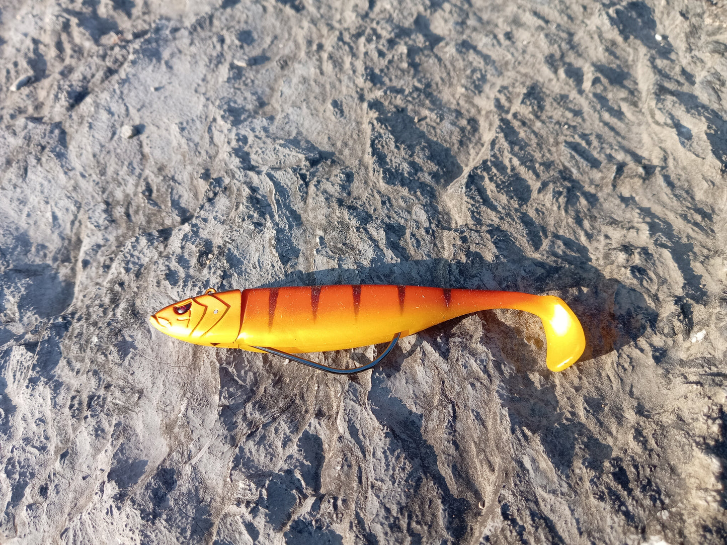 Waylander - Mean Minnow x3 de plástico blando con cabeza plomada (sin plomo)
