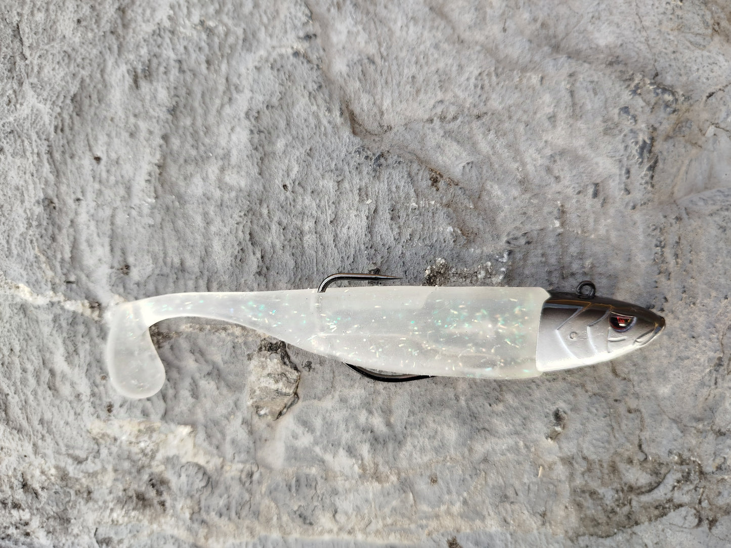 Waylander - Mean Minnow x3 de plástico blando con cabeza plomada (sin plomo)