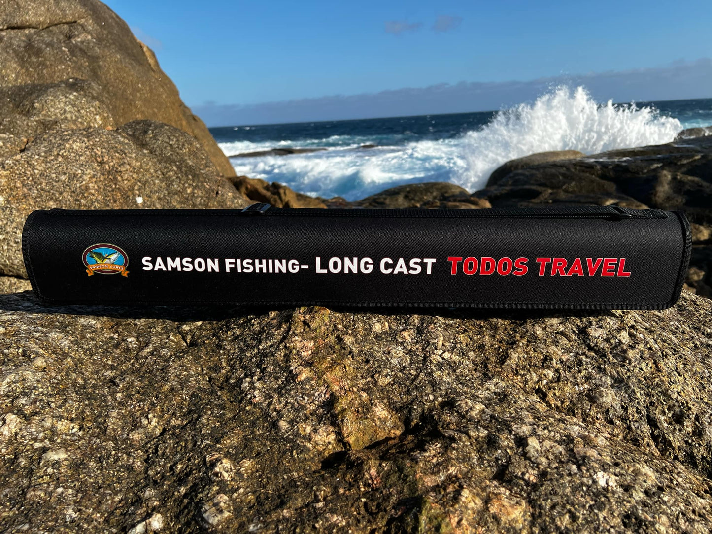 Canne à lancer longue portée Samson - TODOS TRAVEL 12 pieds (30-100 g)