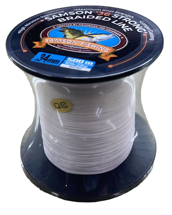 Samson Fish Rig Samson '36 Strong' Braided Fishing Line – Samson Fishing Europe