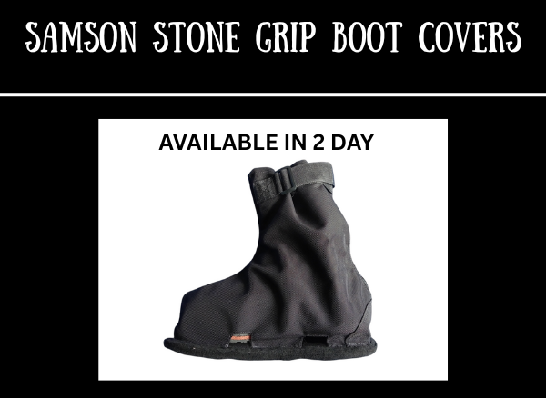 Samson Stone Grip Boot Covers – Zuverlässige Traktion auf Rutschigen Felsen